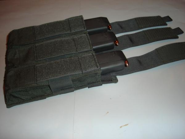 Triple SMG High Cap Magazine Pouch(od green)