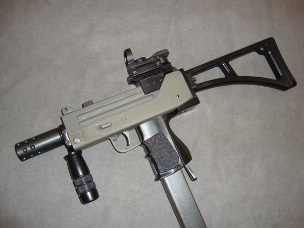 Rear Scope Mount for OEM MPA .45 acp & Mac-10 Semi Auto