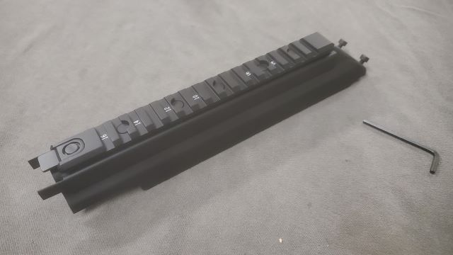 AK47 Dust Cover with Machined Rail