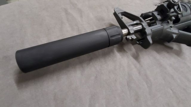 *AR-15 Machined Fake Suppressor for .223, 5.56, CZ Skorpion & 9mm, in 1/2x28