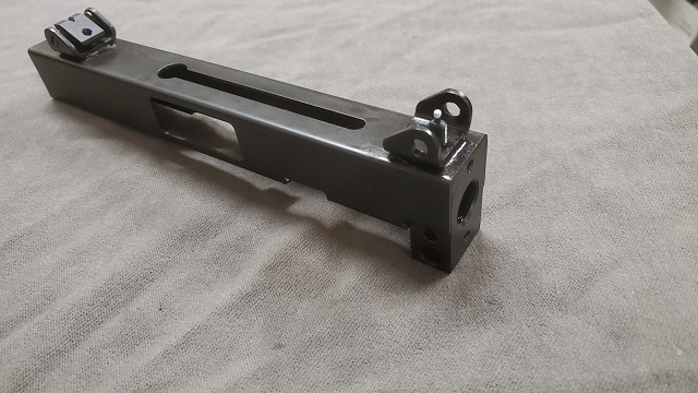 *M11/MPA Top Cocking Upper with Adjustable front and Rear Sights, without the Barrel