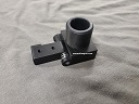 Male Buffer Tube to Flat Mount Heavy Duty Folding Adapter