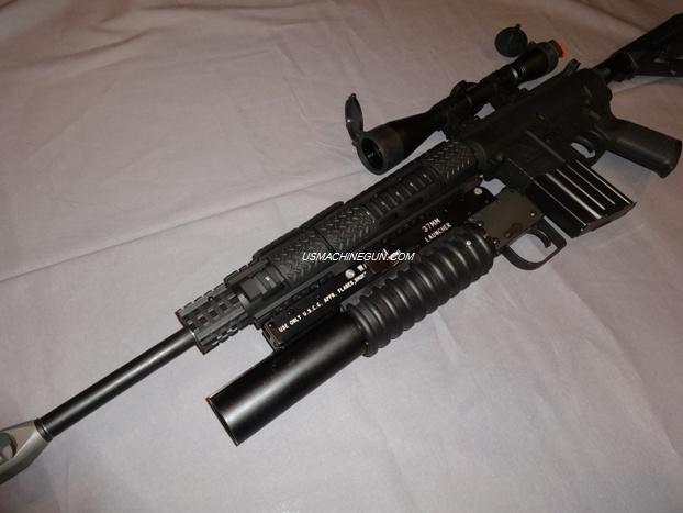 Rail Mounts (2) for 37 MM Cobray Grenade/Flare Launcher- GB Auction # 1146334773