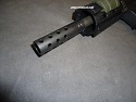 3.5 Inch Ported Muzzle Brake for AR-10 - 5/8x24