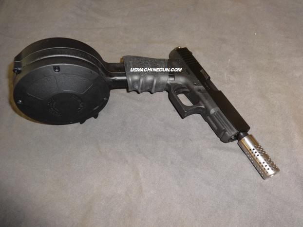 *50 Round Polymer Drum for Glock 9mm