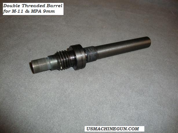 Double Threaded Barrel for MPA & M-11 9mm (1/2X28 AND 3/4X10)