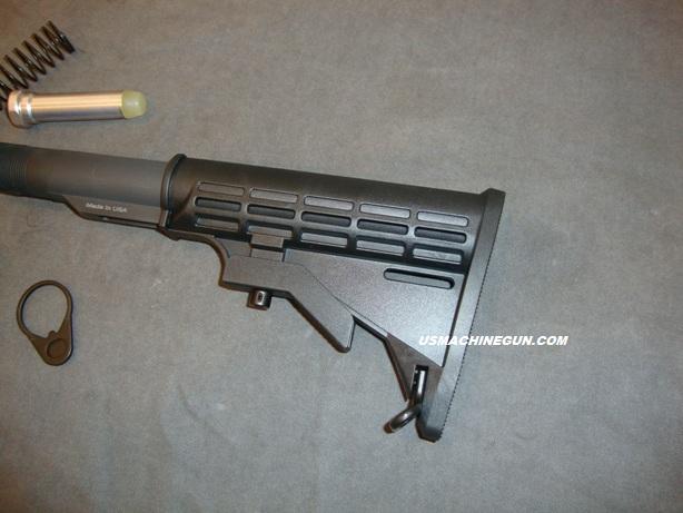 6 Position M4 Style Adjustable stock (Black)