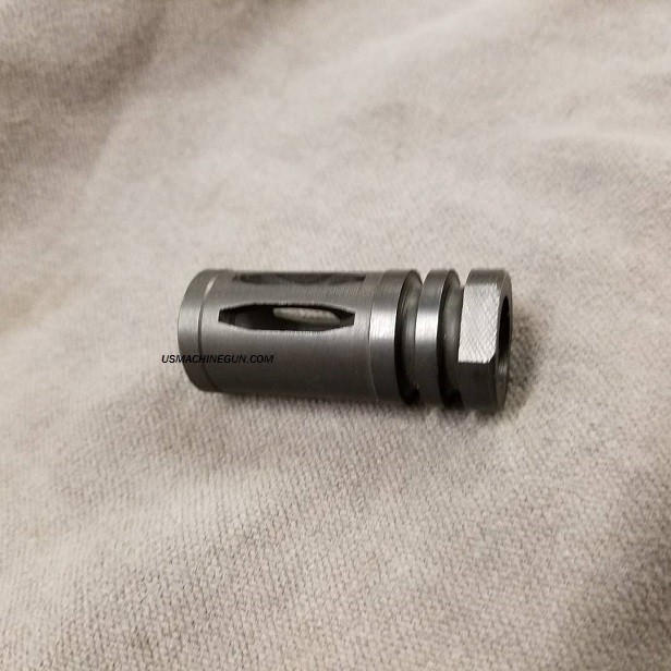 A2 Muzzle brake threaded in 9/16x24 pistol threads