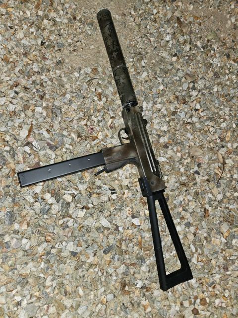 Galil style rear stock with adapter for M11 SWD SMG