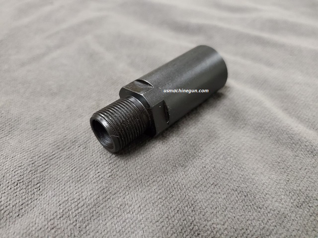 Mac-10 .45 acp 7/8x9 to .578x28 Thread Adapter