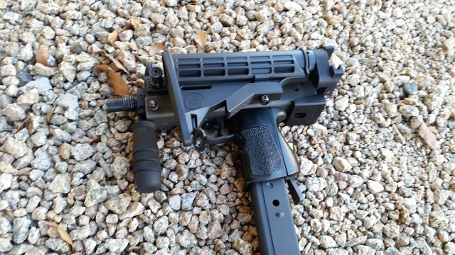 * Side Folding, 6 Position Stock and Adapter for Master Piece Arms/VMAC .45 acp