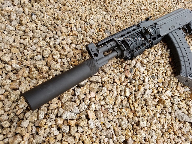 Machined Fake Suppressor (7") for the AK-47 24mmx1.5 RH