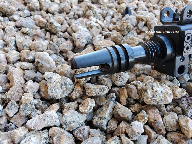 3 Prong Flash Hider for MPA 9mm Threaded in 1/2x28