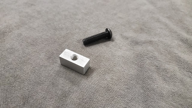 Internal threaded block and Bolt for M-11 SMG Rear Adapters