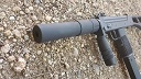 2 Stage Machined Fake Suppressor for Mhreads-ac-10/MPA/Vulcan .45acp 7/8x9 -Dealer